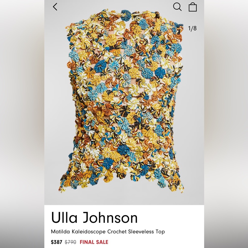 Ulla Johnson Matilda Kaleidoscope Top